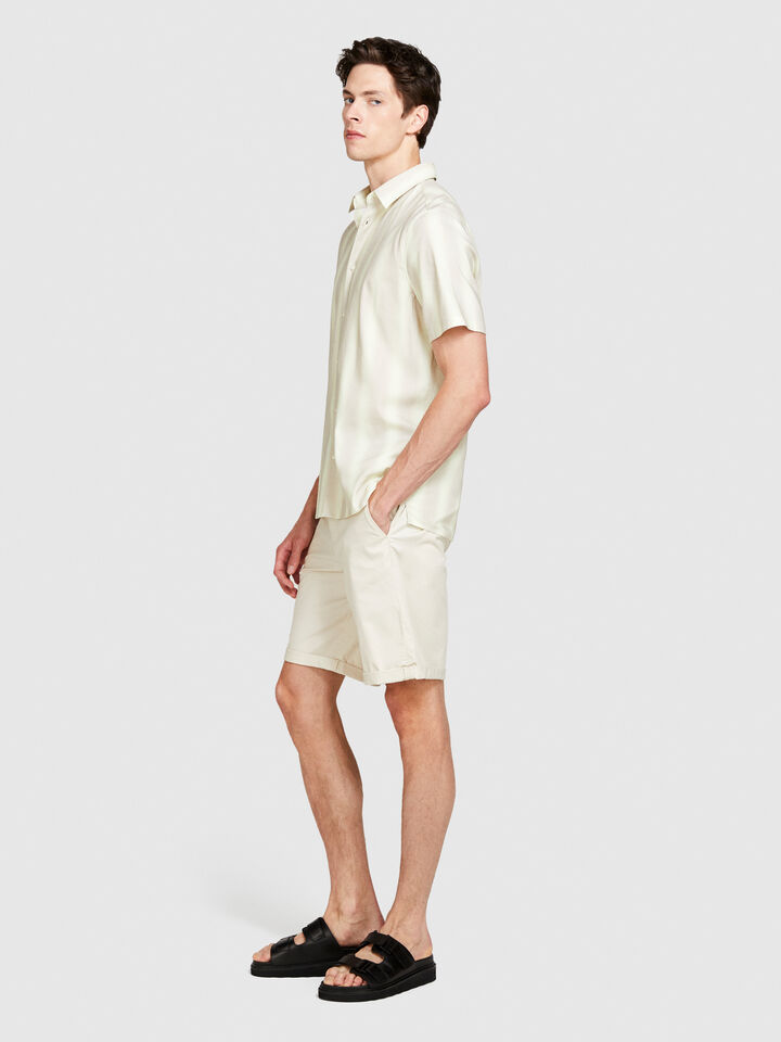 Short sleeve printed shirt - men's slim fit shirts - Multi-color | Sisley image number 2